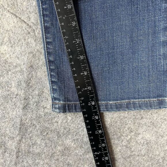 Eileen Fisher Jeans Womens 16 Petite Straight Leg Medium Wash Denim - Picture 8 of 10